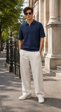 Midnight Grid Polo